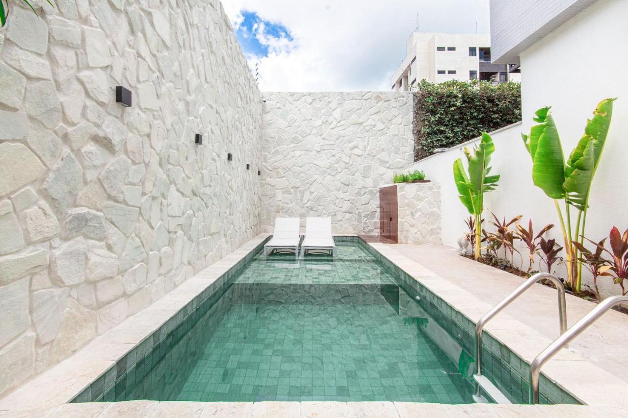 Bauten Cabo Branco #405 - Flat Moderno E Equipado Proximo Ao Mar Por Carpediem João Pessoa Eksteriør bilde